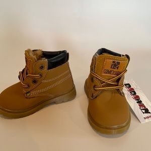 Dadawen Comfy kids Lined snow boots shoes for girls boys boots  Sz22